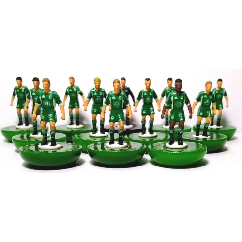 Subbuteo Andrew Table Soccer Panathinaikos 2002-03 on Classic Hasbro Bases 